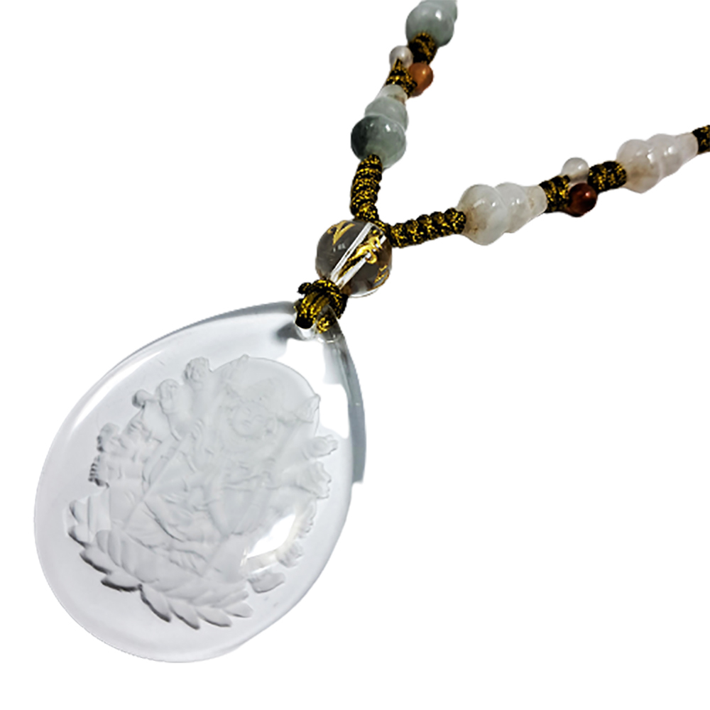  千手觀音{水晶}中國結項鍊【十方】134651