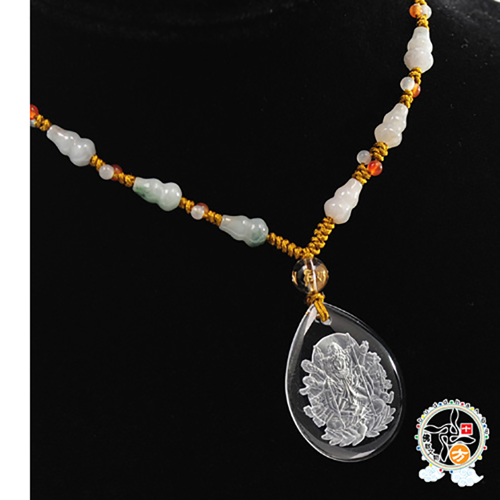  千手觀音{水晶}中國結項鍊【十方】134651