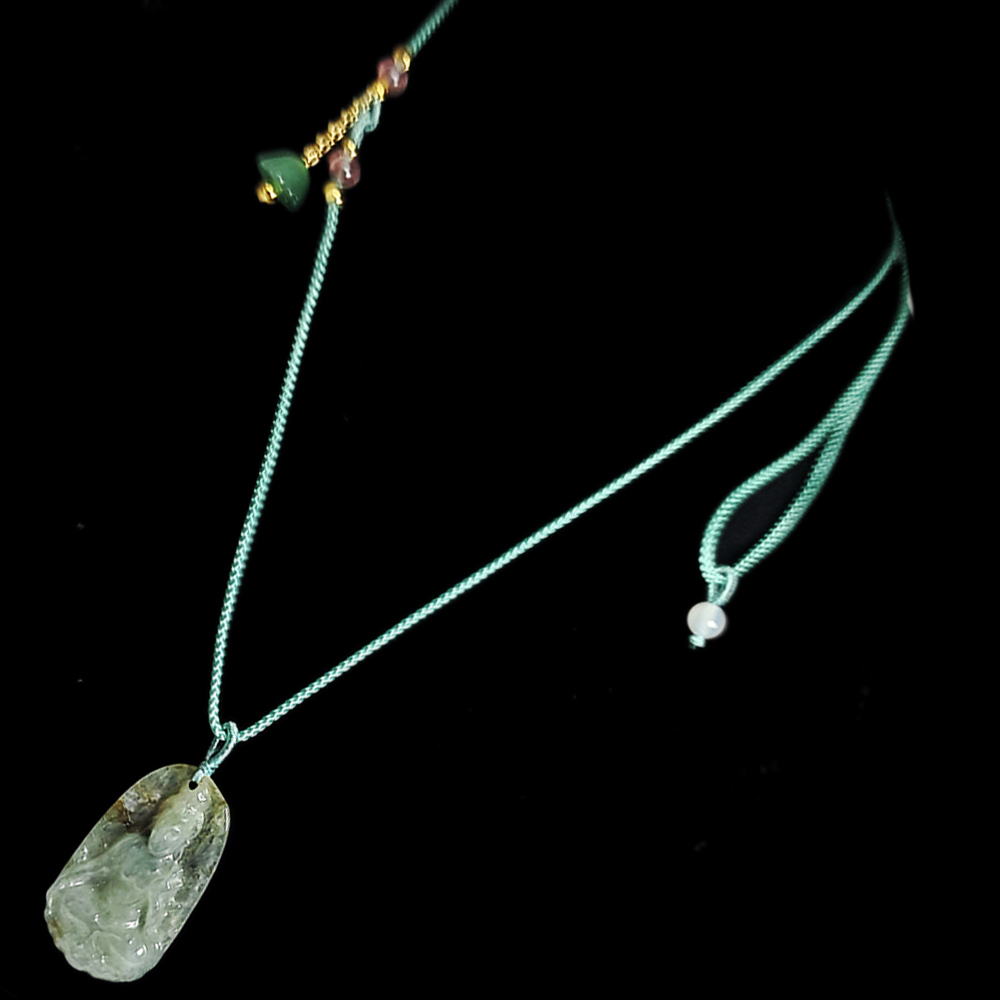 觀音{緬甸玉}玉珮【十方】135393