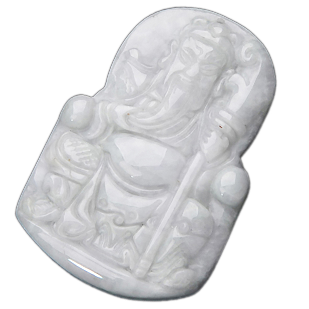 關聖帝君{緬甸玉}玉珮【十方】135420