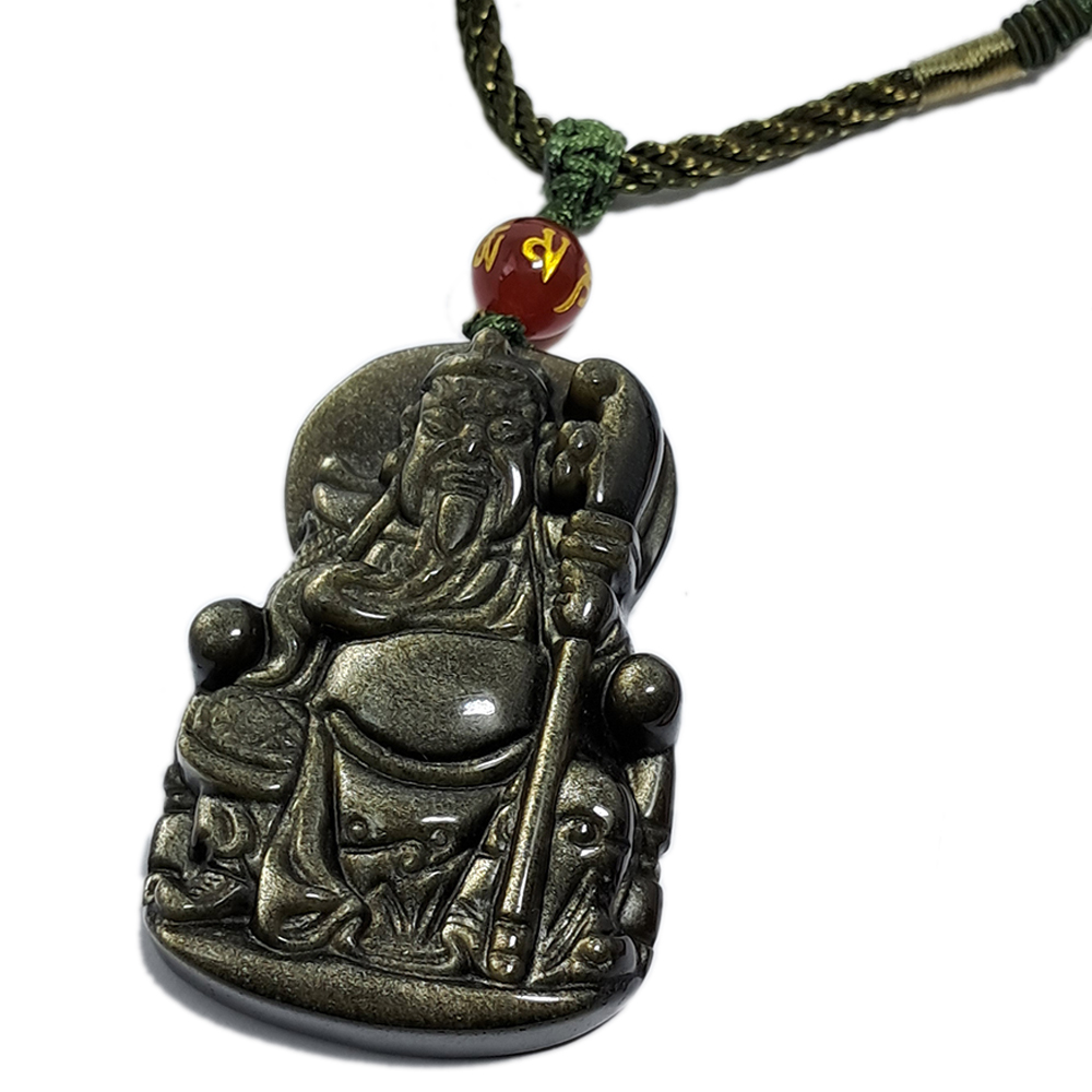 關聖帝君 金曜石 項鍊【十方】136635