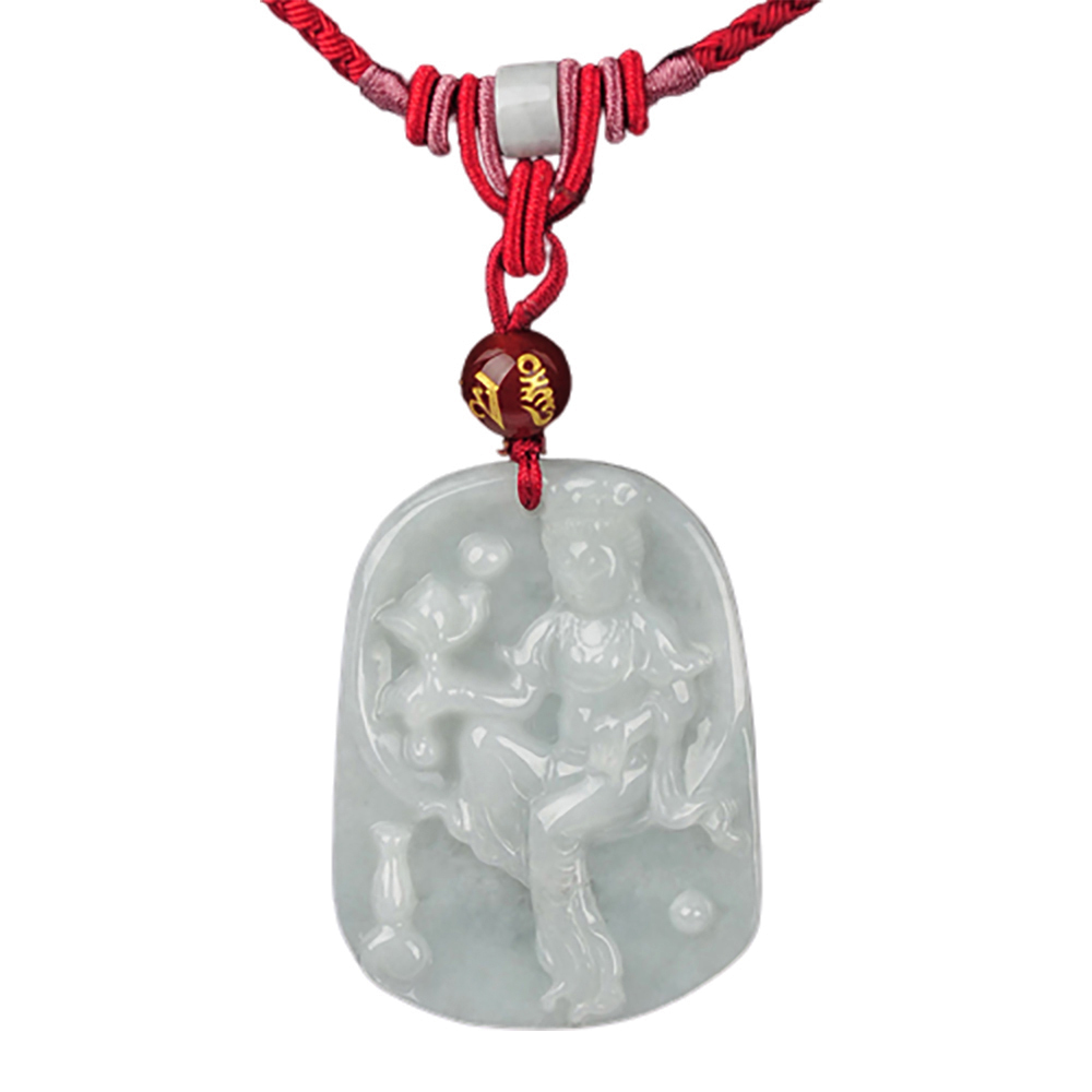 自在觀音{芙蓉}玉珮【十方】137026