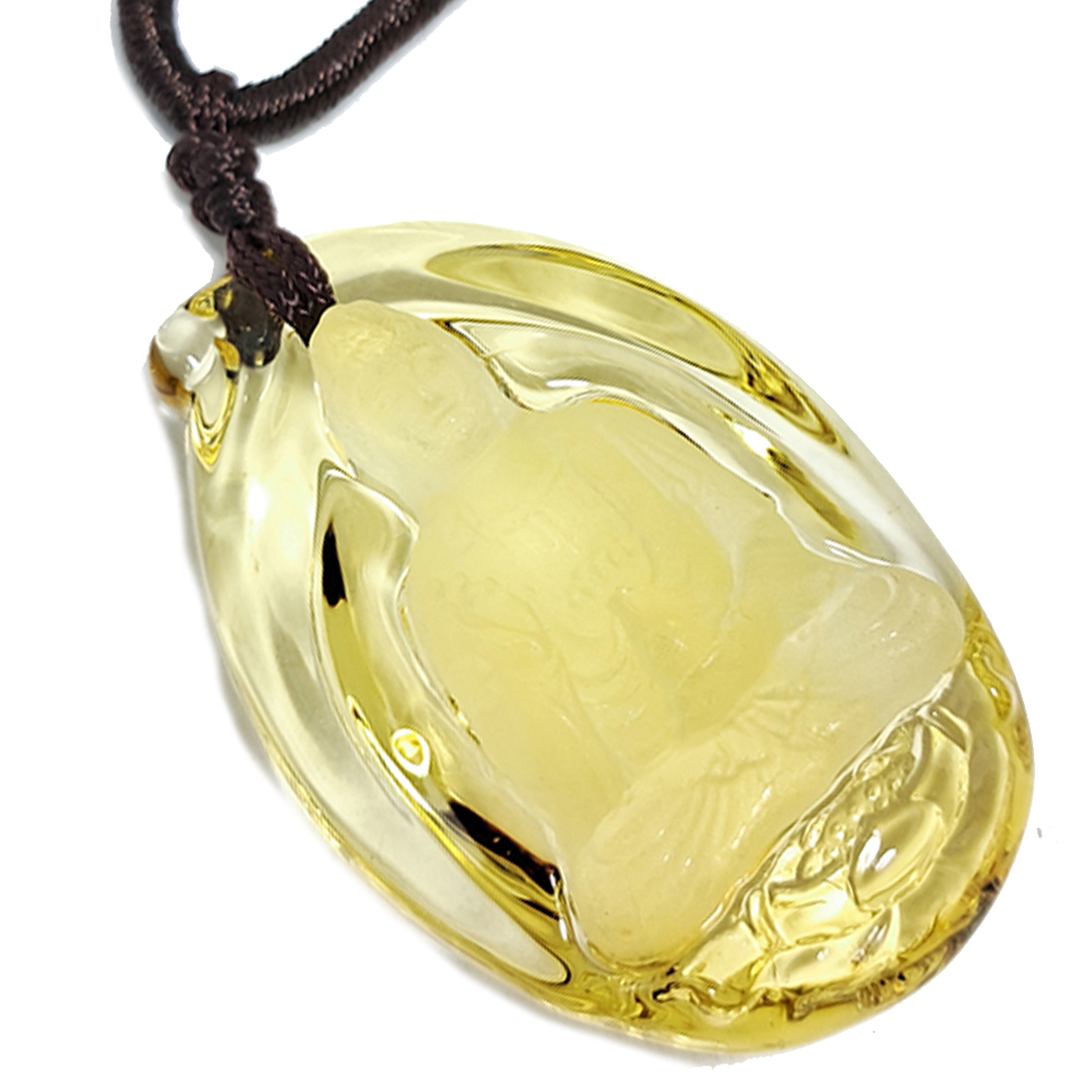 白衣觀音{琉璃水晶}項鍊【十方】137955