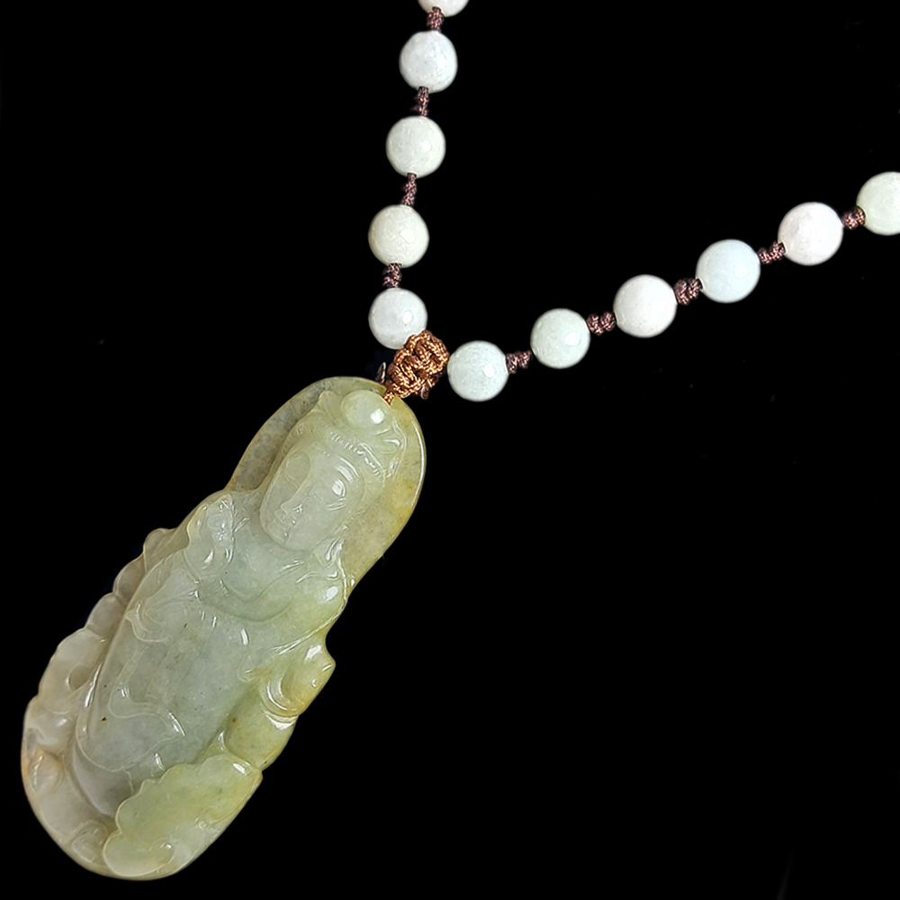 吉祥觀音玉佩項鍊【十方】138968