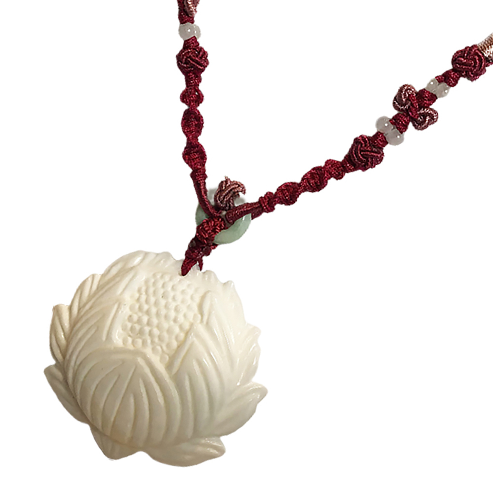白蓮花{硨磲}項鍊【十方】139569
