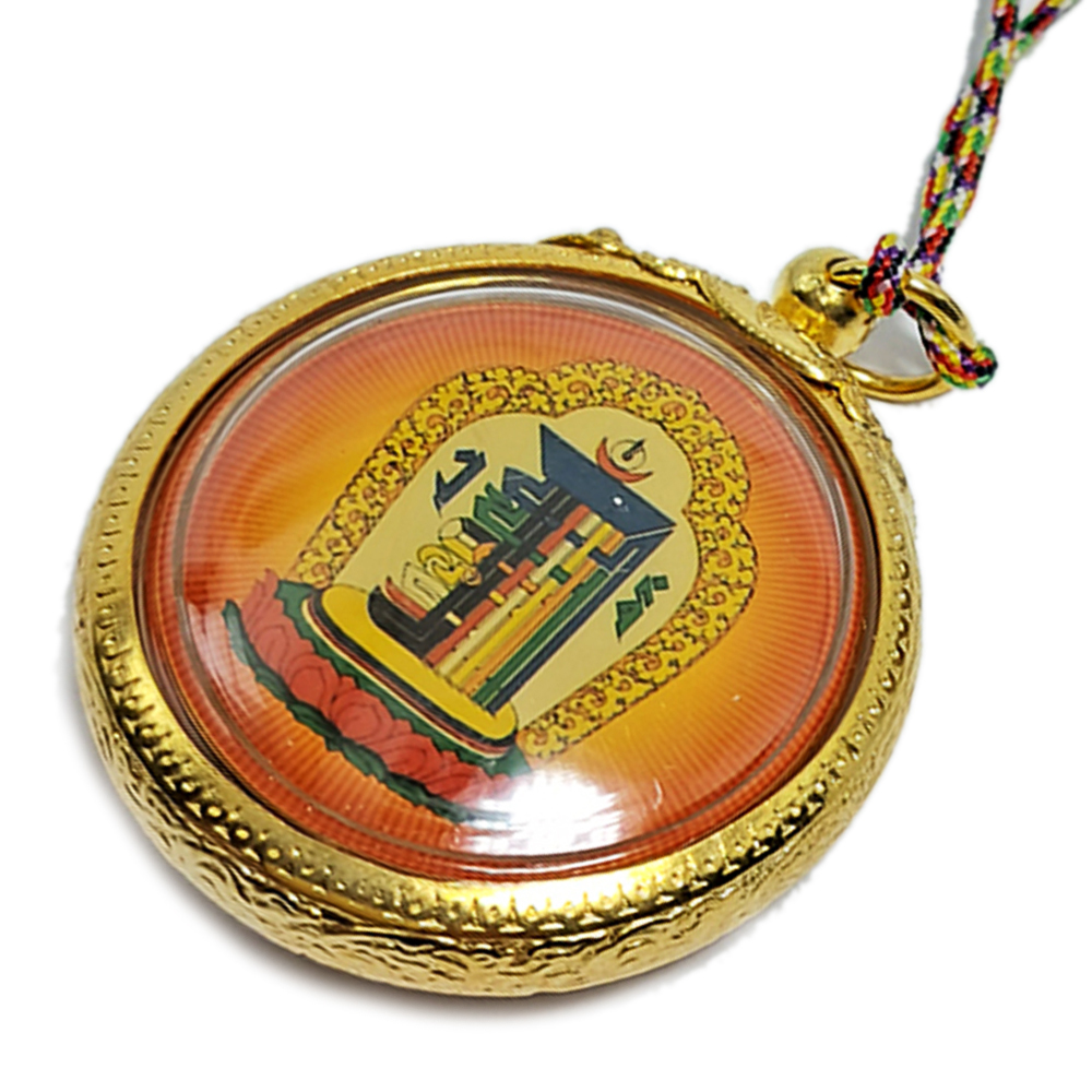 文殊菩薩佛牌嘎屋附黑繩項鍊【十方】139205