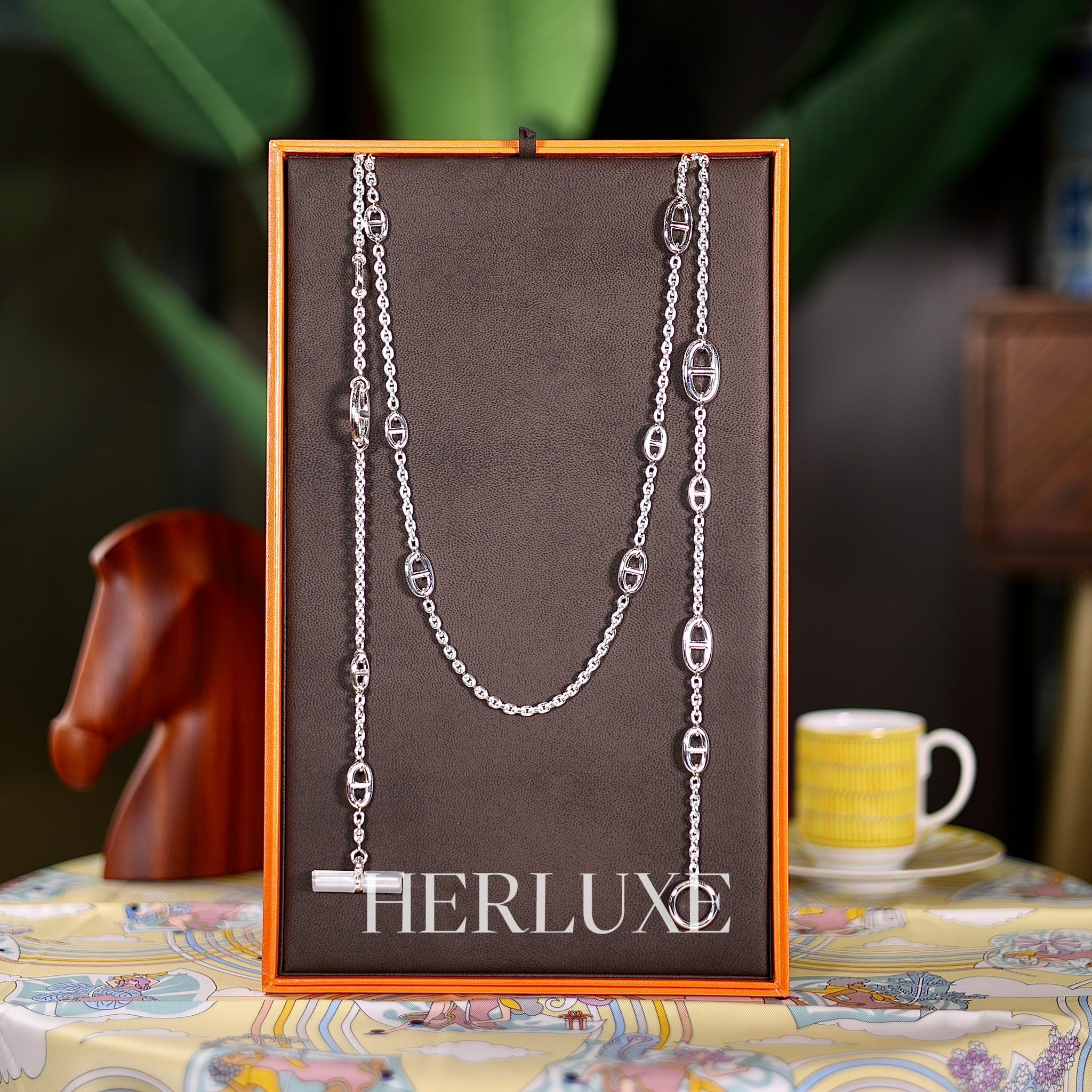 Farandole long necklace size 160cm