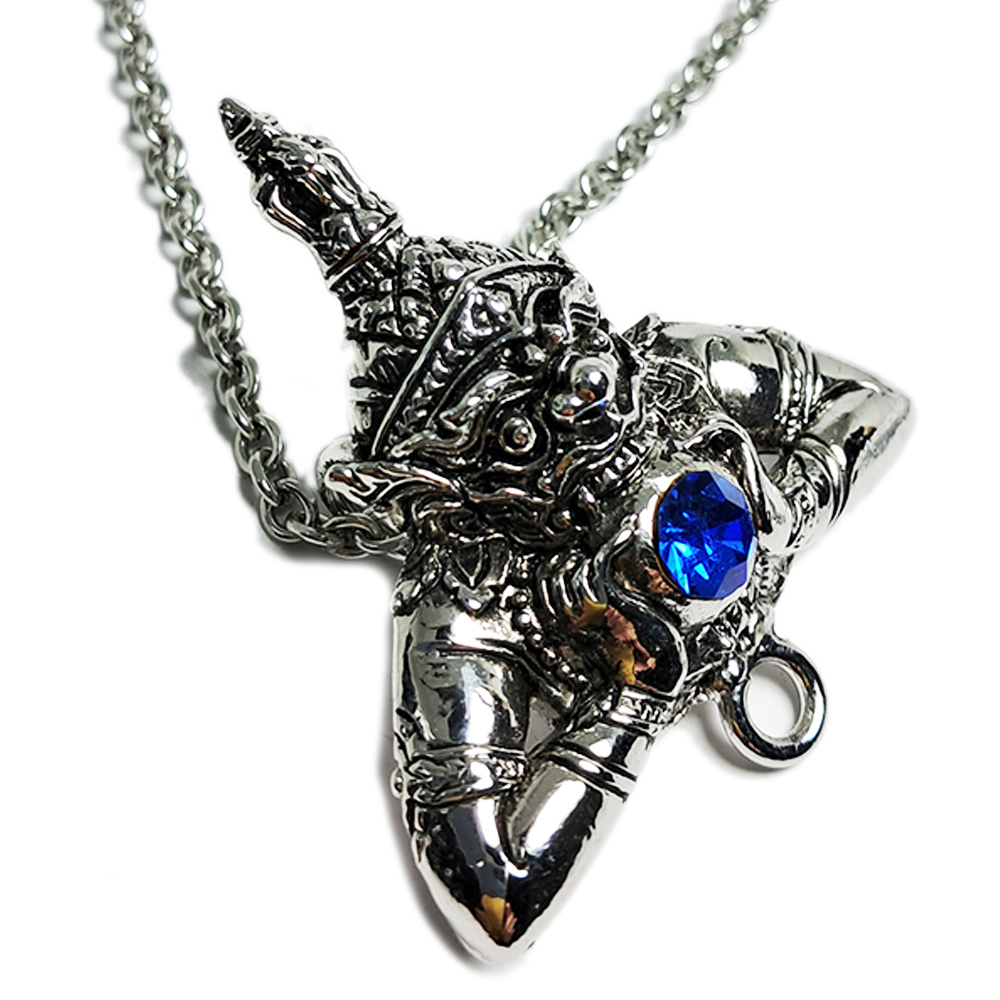 拉虎 {小人剋星}鋼項鍊總長約50公分【十方】145572