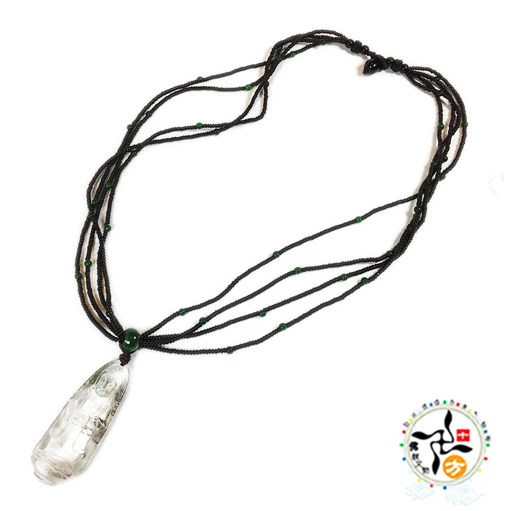 吉祥觀音綠水晶項鍊【十方】148699