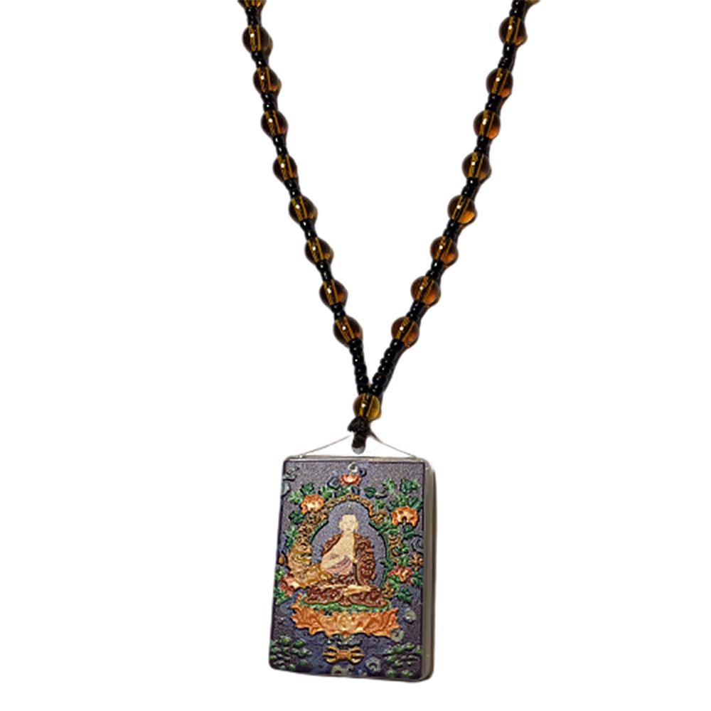 大日如來{極彩浮雕}琉璃項鍊【十方】148993