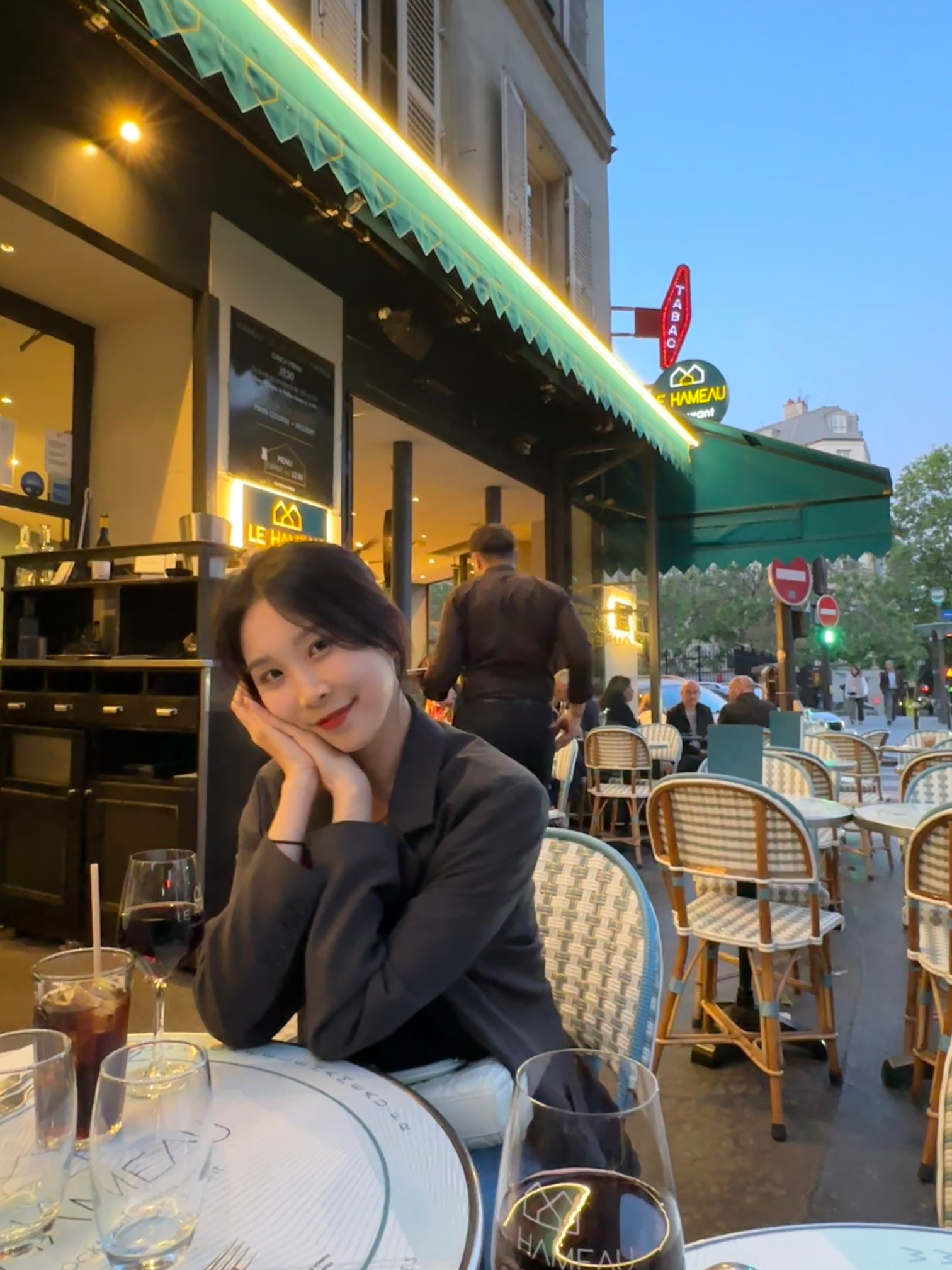 （現貨）酷辣隨性風時尚滿分深灰挺版西外（深灰）