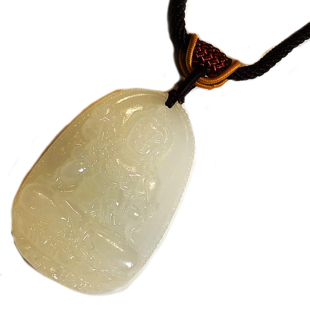 大勢至菩薩 白玉項鍊【十方】149422