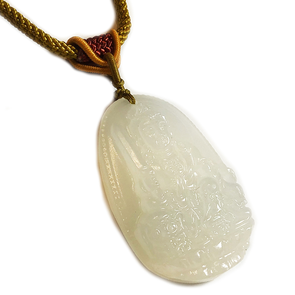 文殊菩薩 白玉項鍊【十方】149420