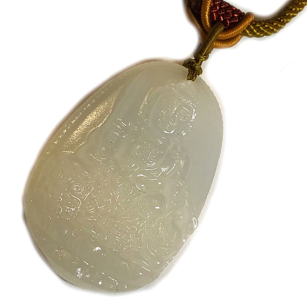 大勢至菩薩 白玉項鍊【十方】149422