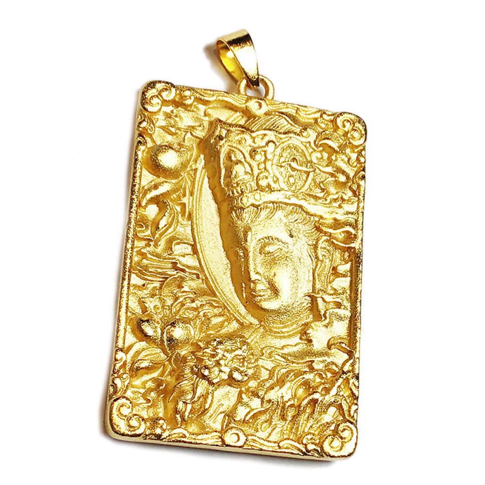 慈悲觀音 越南沙金 墜飾【十方】149639