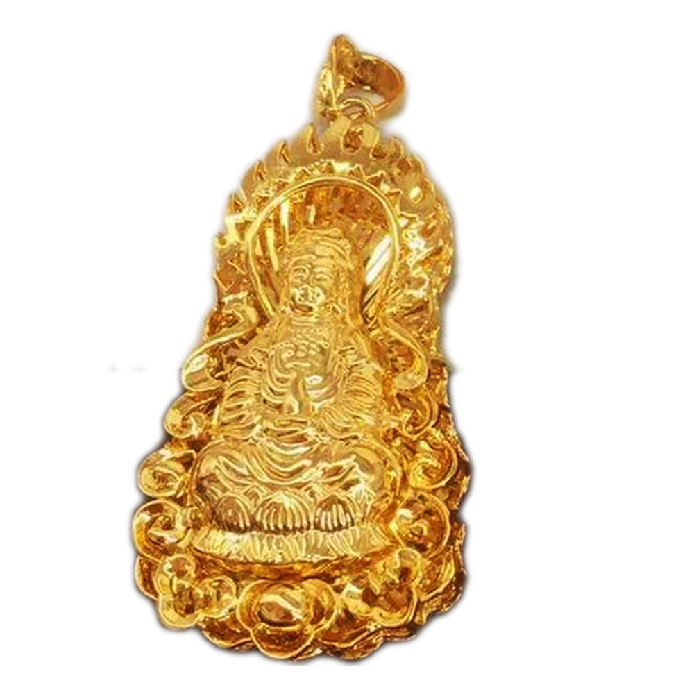 觀音菩薩 越南沙金 墜飾A【十方】149829