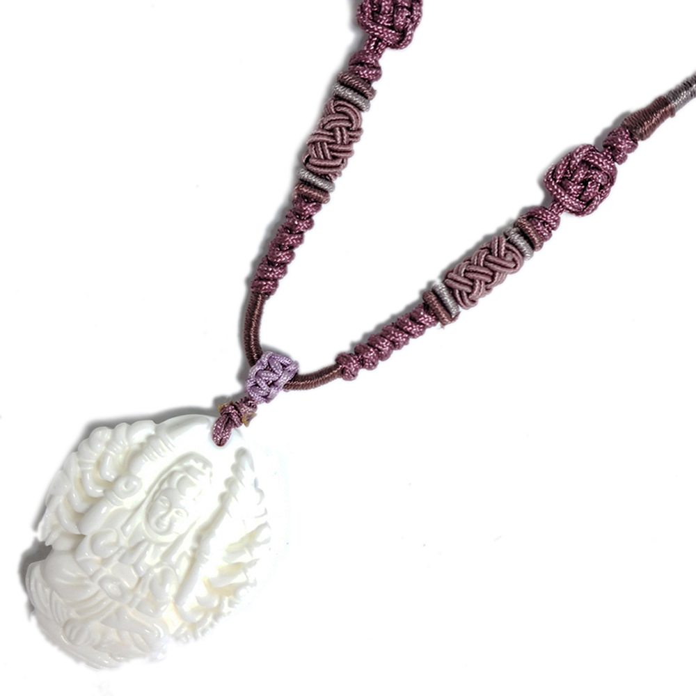 千手觀音硨磲五色線中國結項鍊【十方】152147