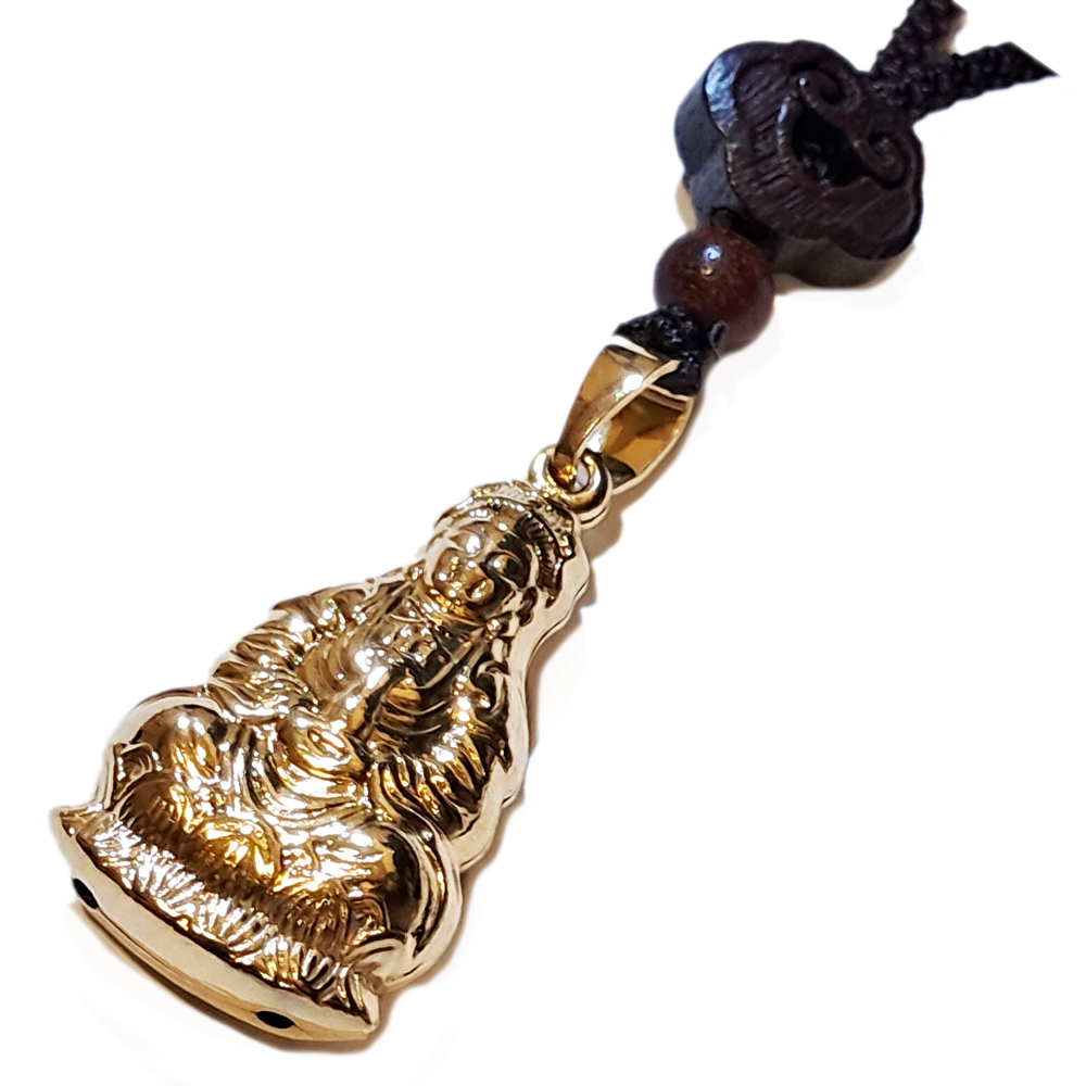 觀音{雙面} 沙金項鍊【十方】151313