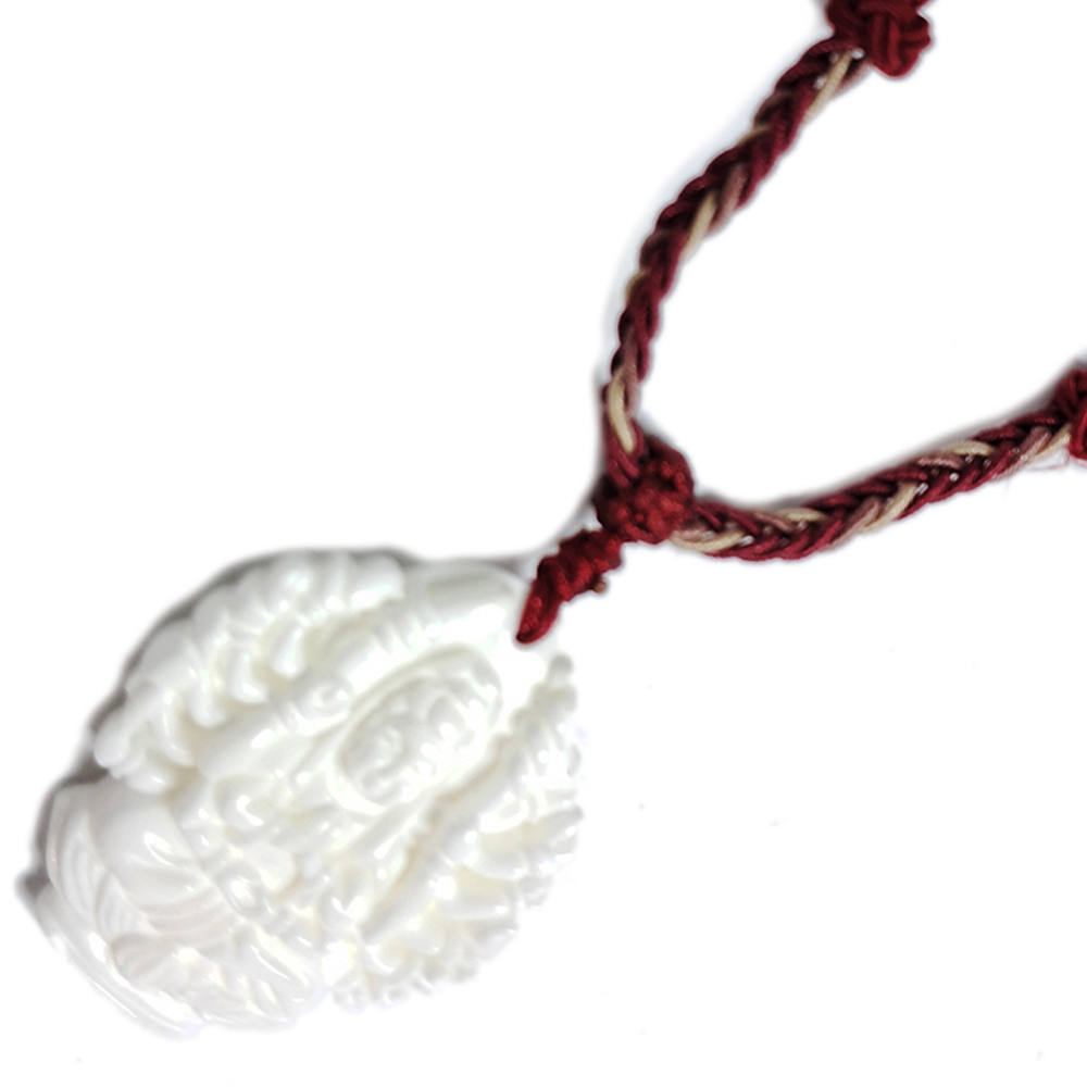 千手觀音硨磲五色線中國結項鍊【十方】152148