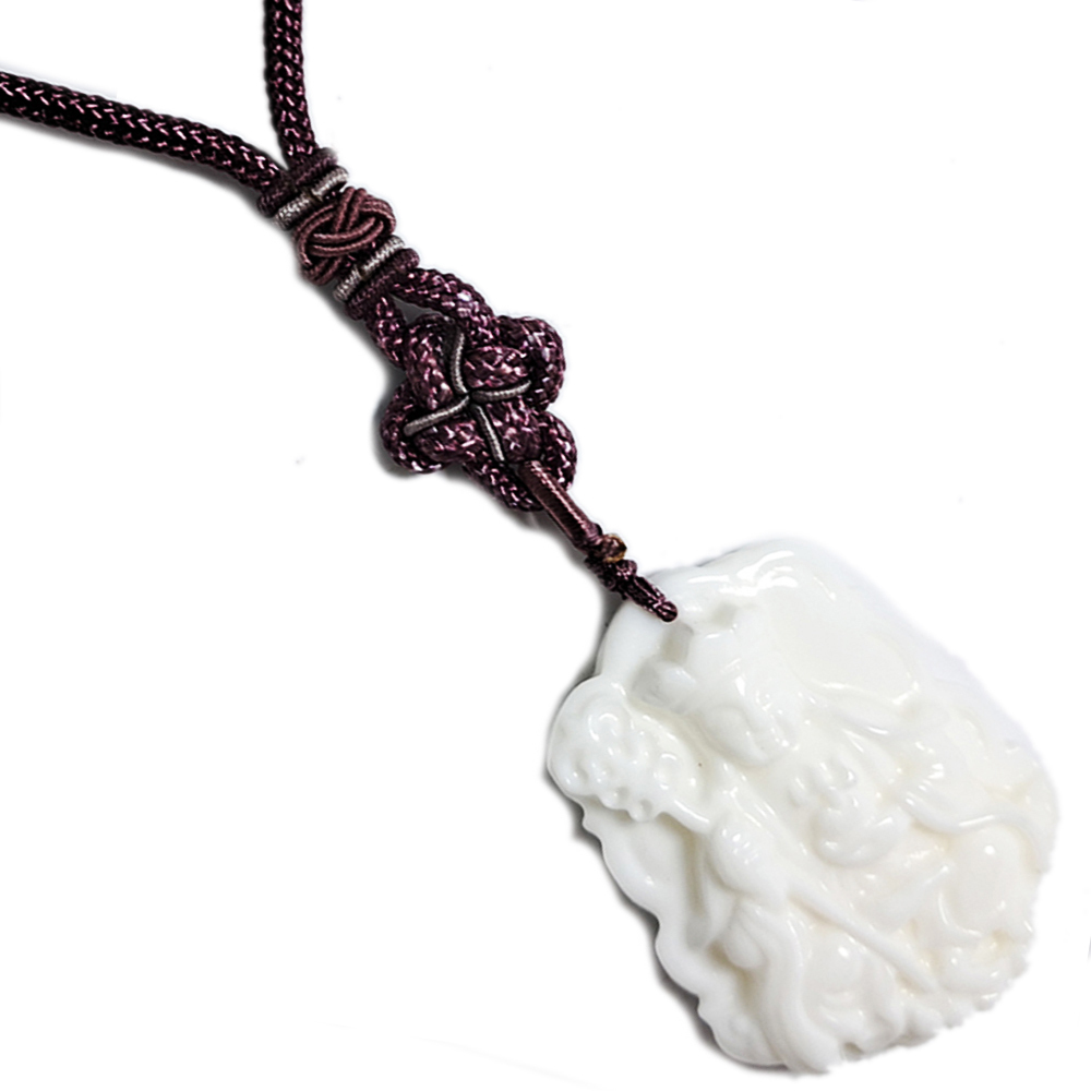 地藏菩薩{硨磲} 中國結項鍊【十方】152152