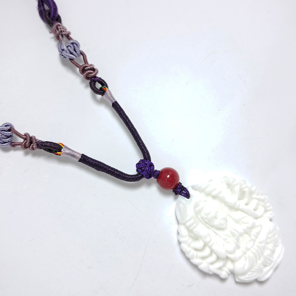 千手觀音硨磲五色線中國結項鍊【十方】152157