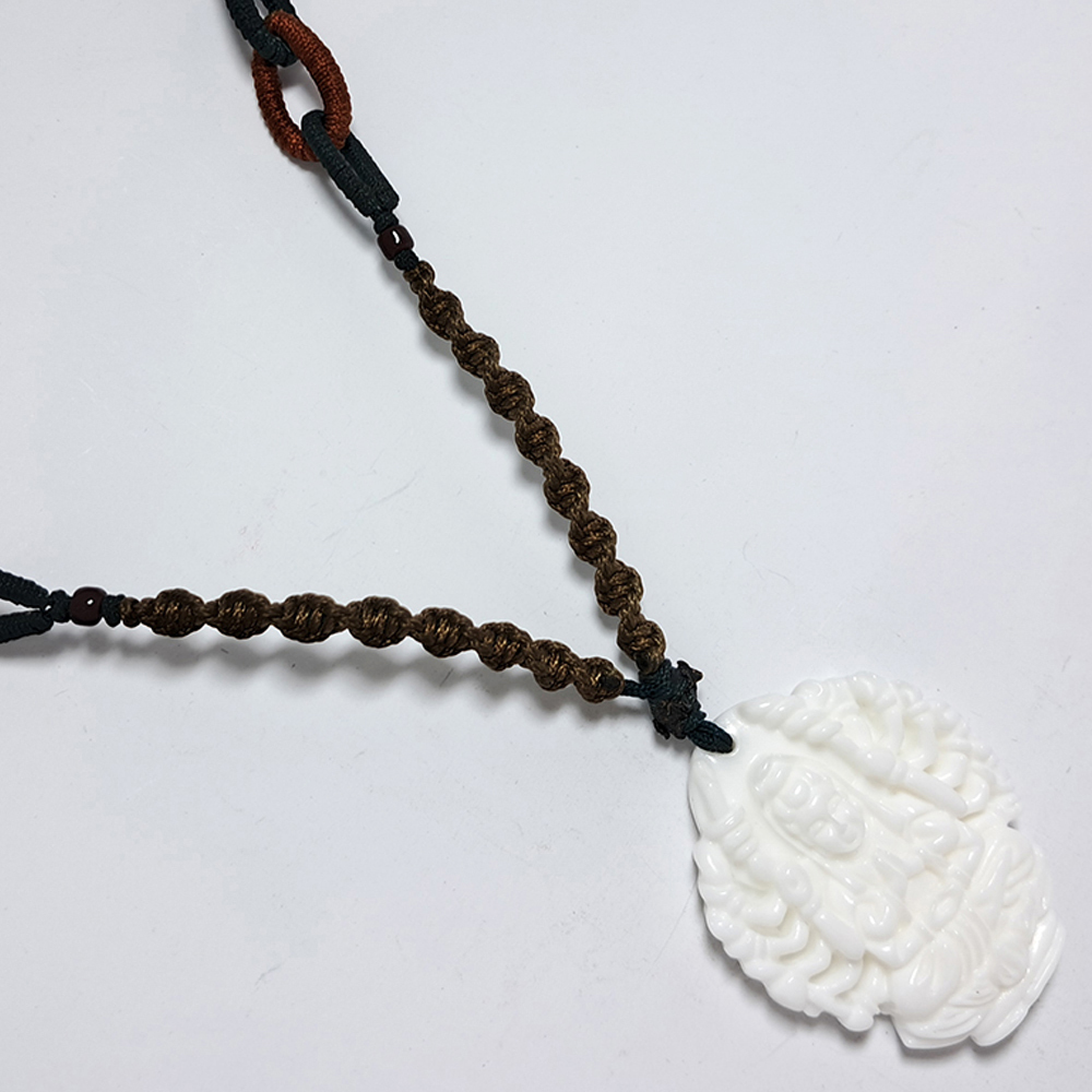 千手觀音硨磲五色線中國結項鍊【十方】152156