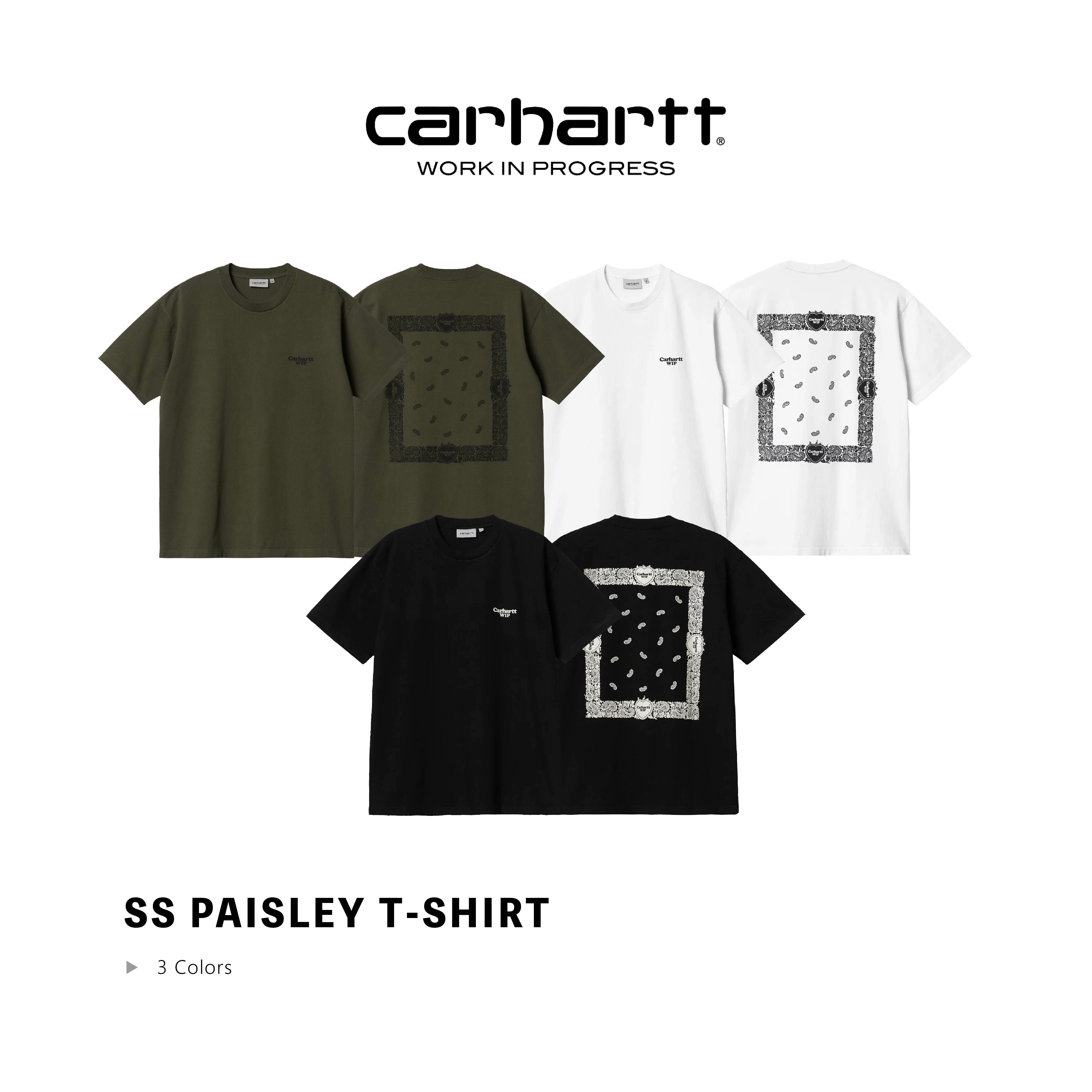 ☆ETW☆【EASY TO WEAR】CARHARTT WIP S/S Paisley T-Shirt 變形蟲