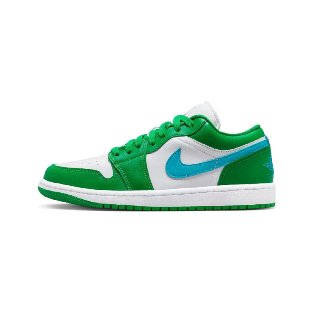 W Air Jordan 1 Low W Lucky Green 幸運綠藍勾 DC0774-304