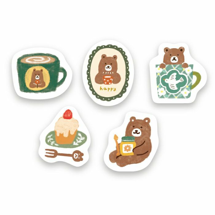 Furukawashiko Washi Sticker Pack－ Wa-Life Winter Series (Japanese Stationery Brand)