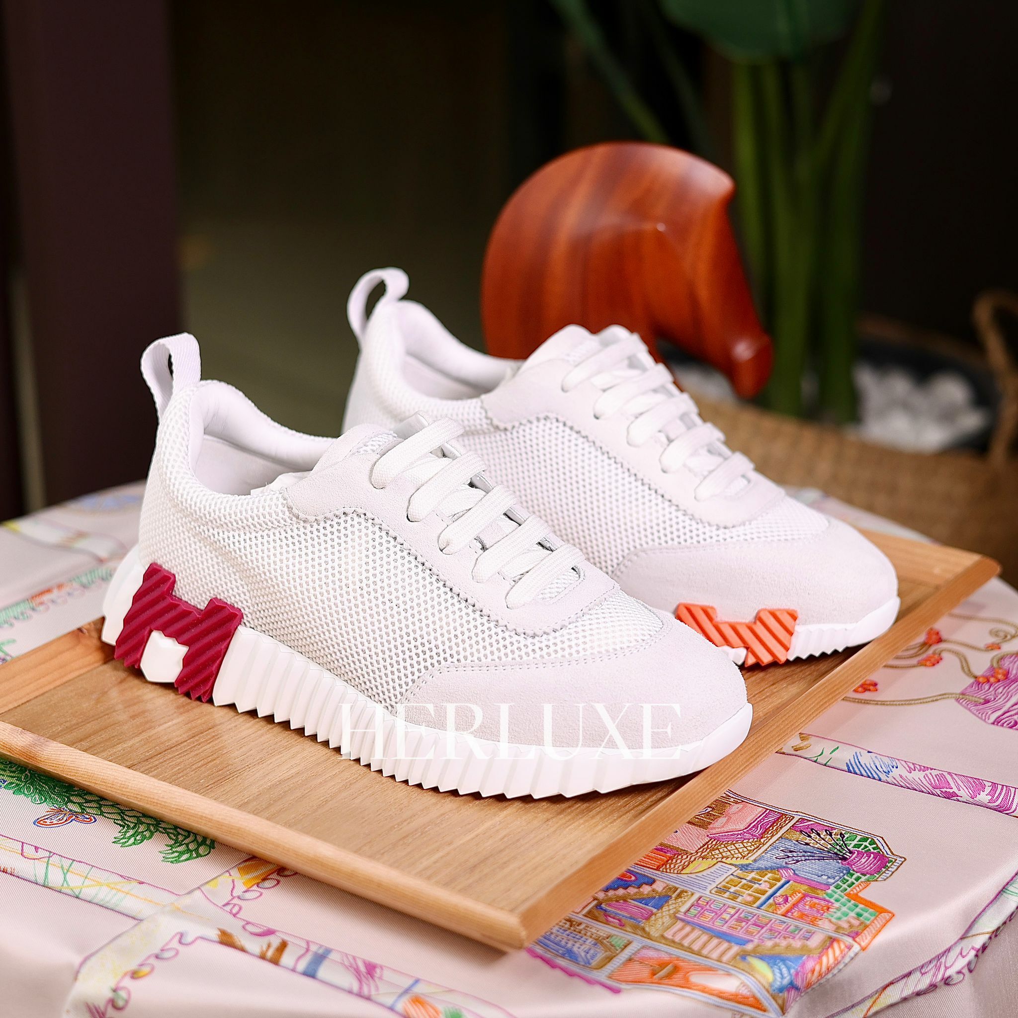 Bouncing sneakers  blanc  ( 可預訂size )
