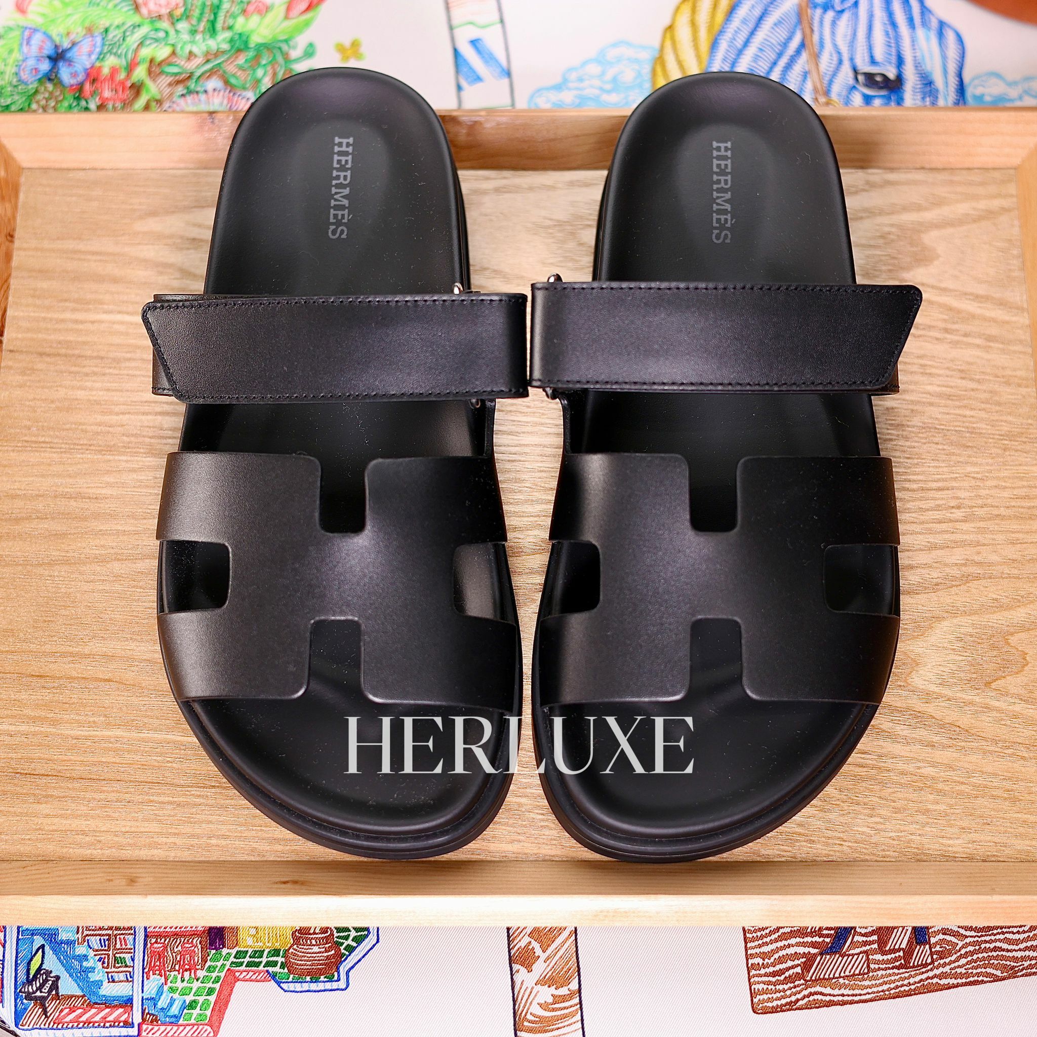 Chypre sandal noir #36