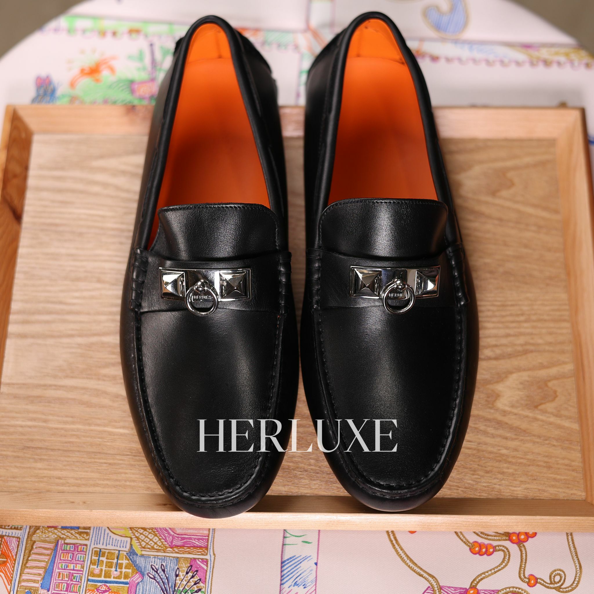 Moccasin homme irving 89 noir ck ( 可預訂鞋碼 )