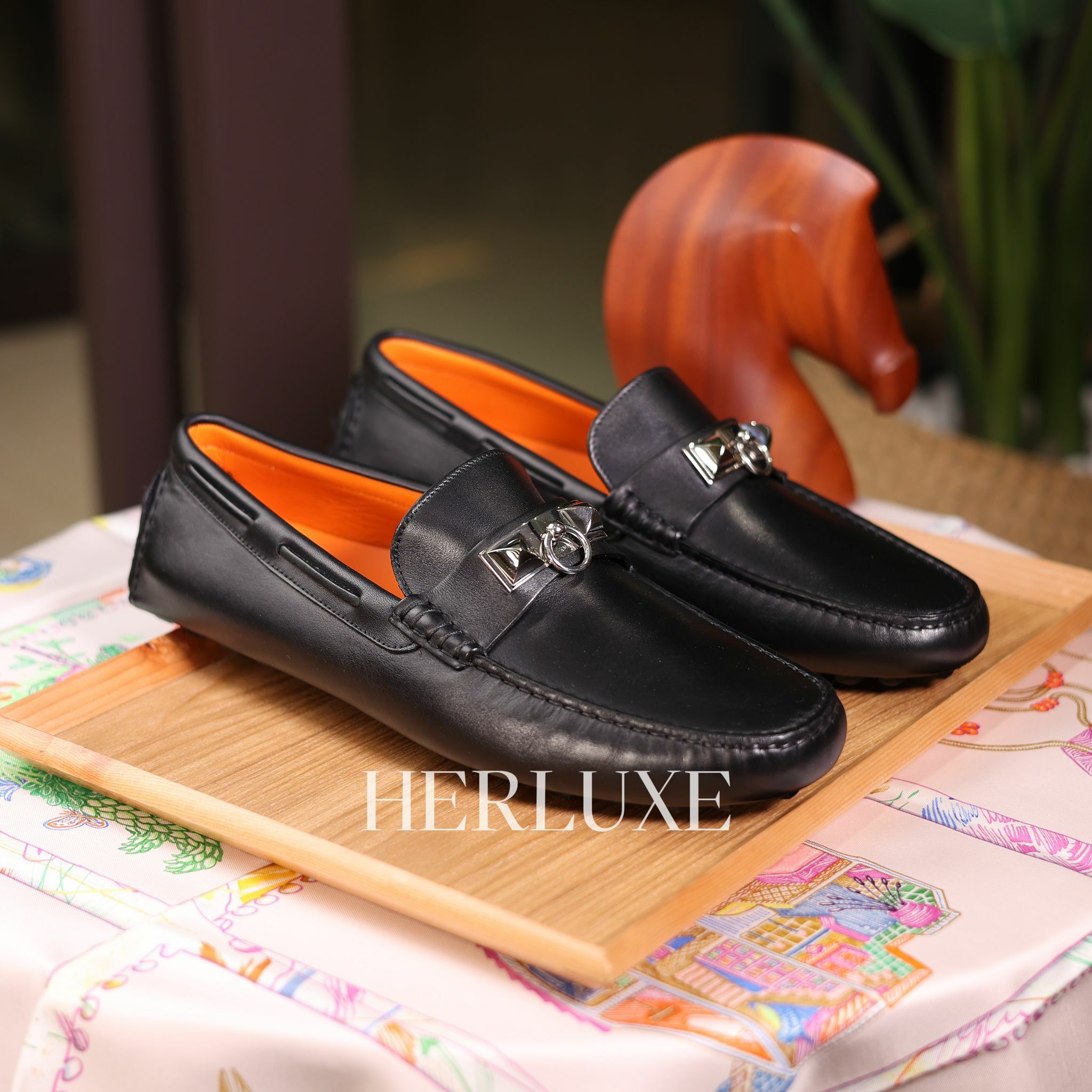Moccasin homme irving 89 noir ck ( 可預訂鞋碼 )