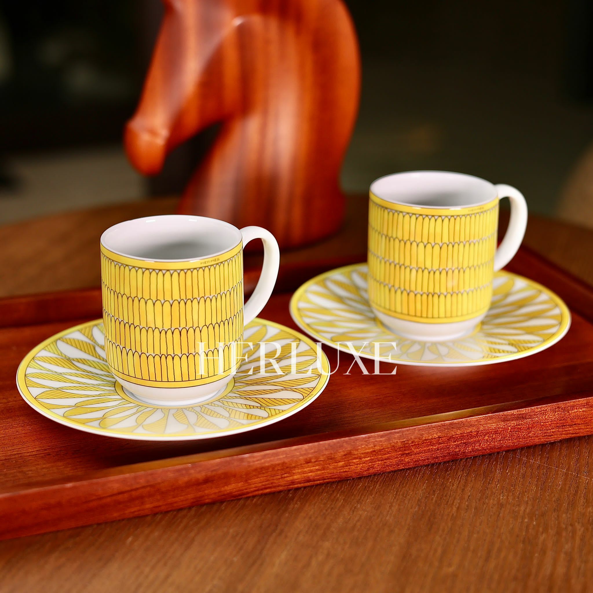 Soleil d'Hermes 咖啡杯碟套裝