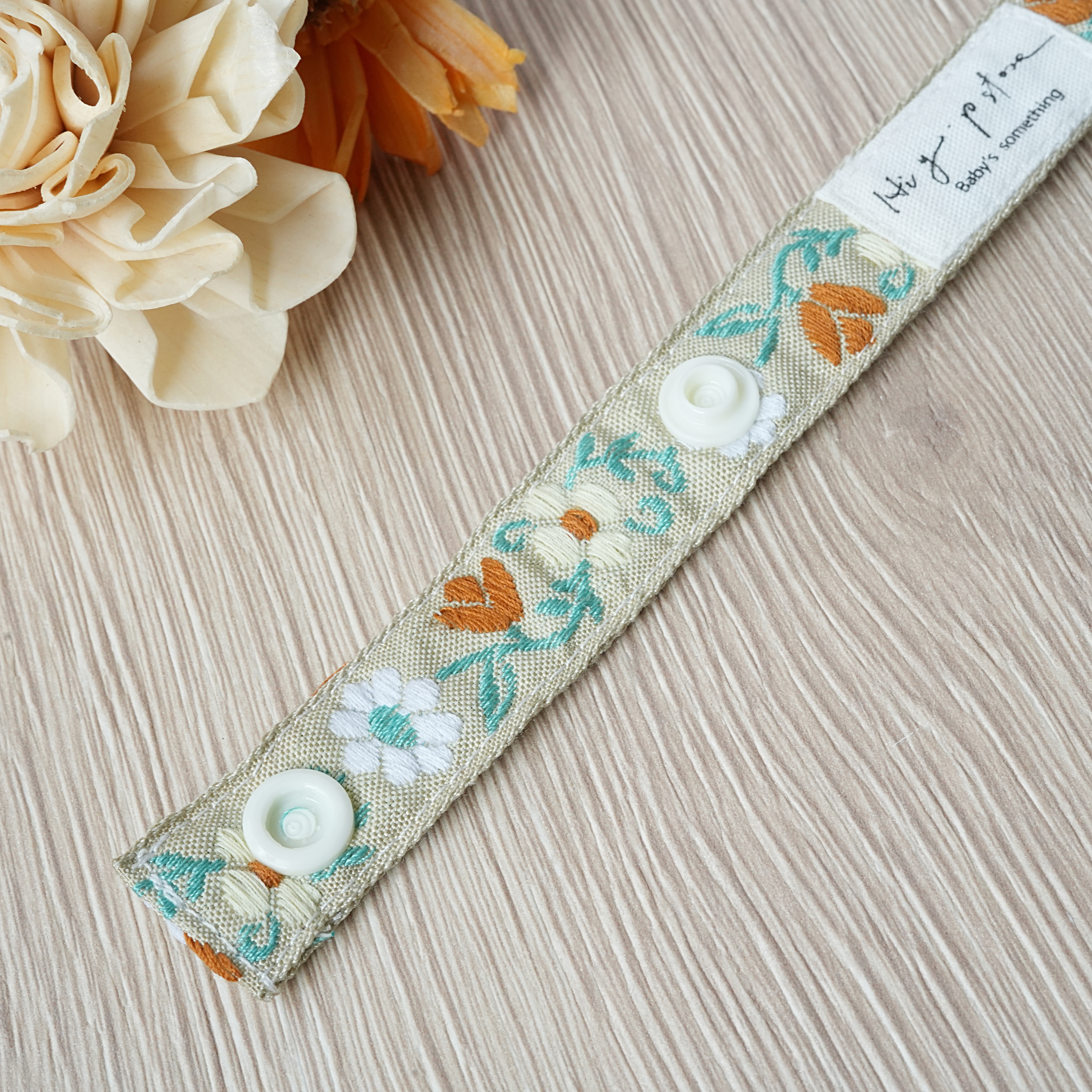 Hi Y.P store-緞帶款-波西米亞白色花朵