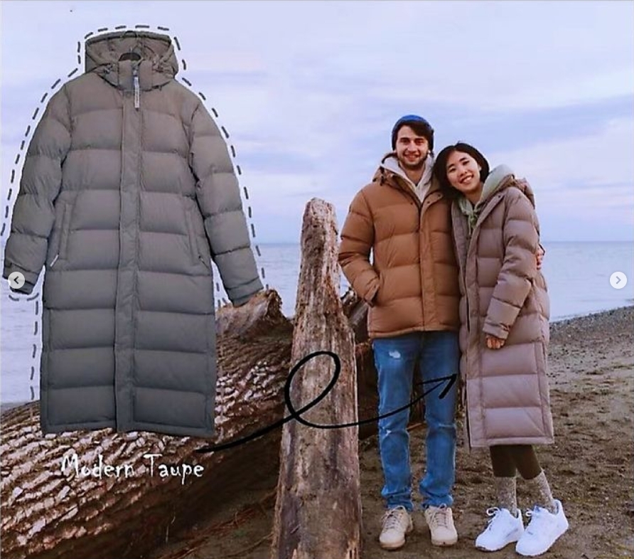 ［NICE代購］2023年韓國🇰🇷品牌冬季新款長大衣 羽絨外套