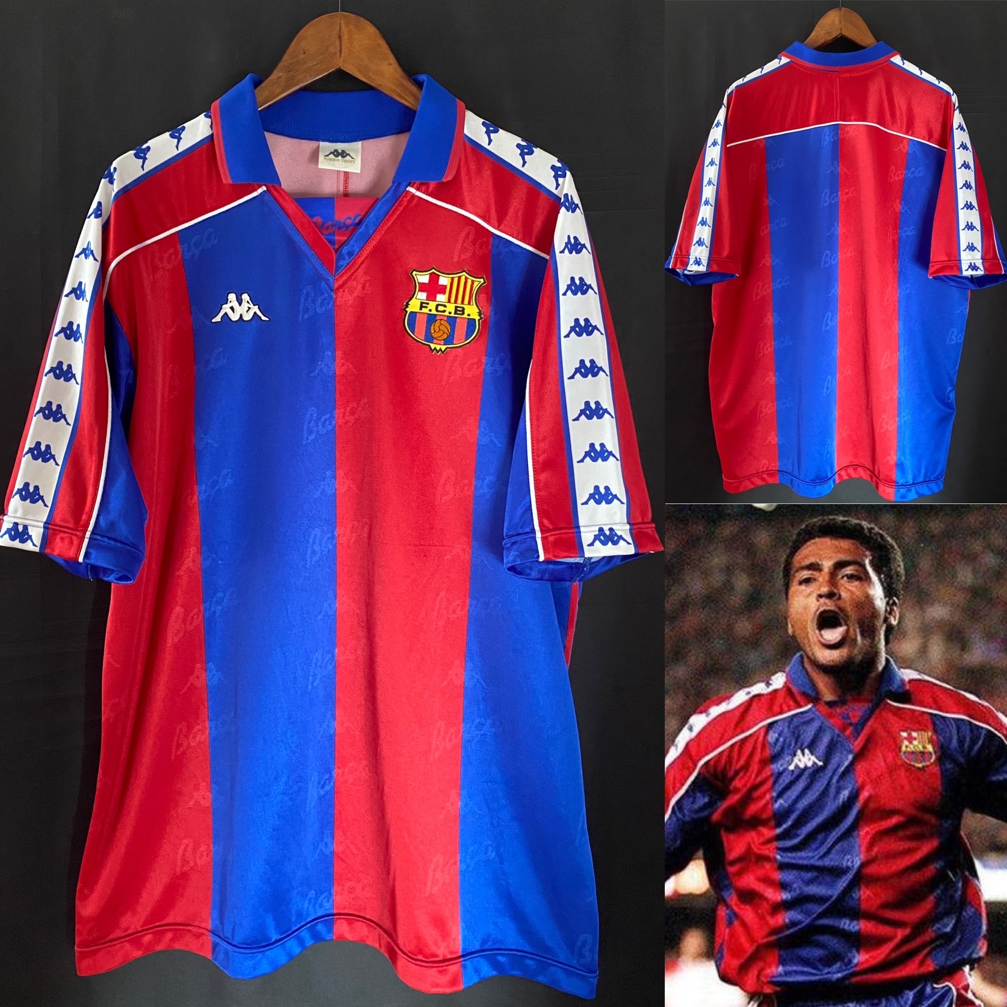 巴塞隆拿 1992-1995 Kappa 主場球衣 日本版
