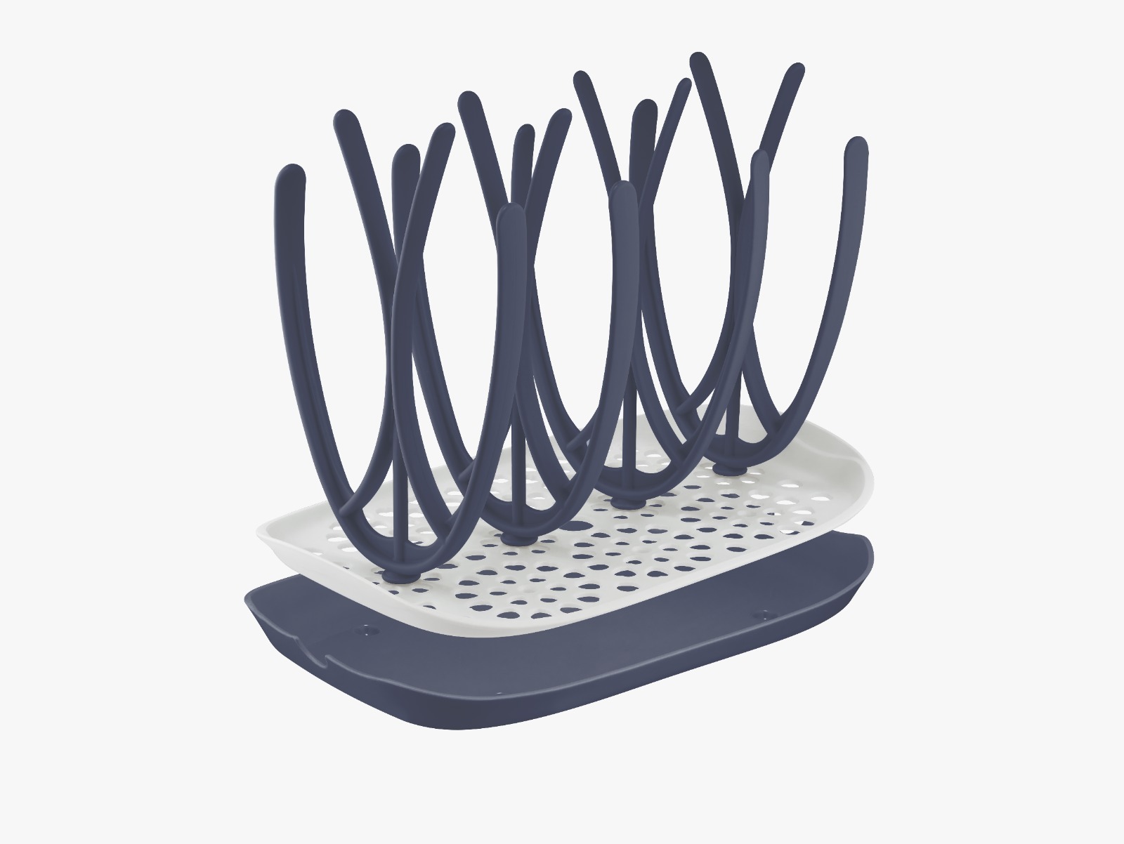 韓國 Mother-K 奶瓶架-深藍色