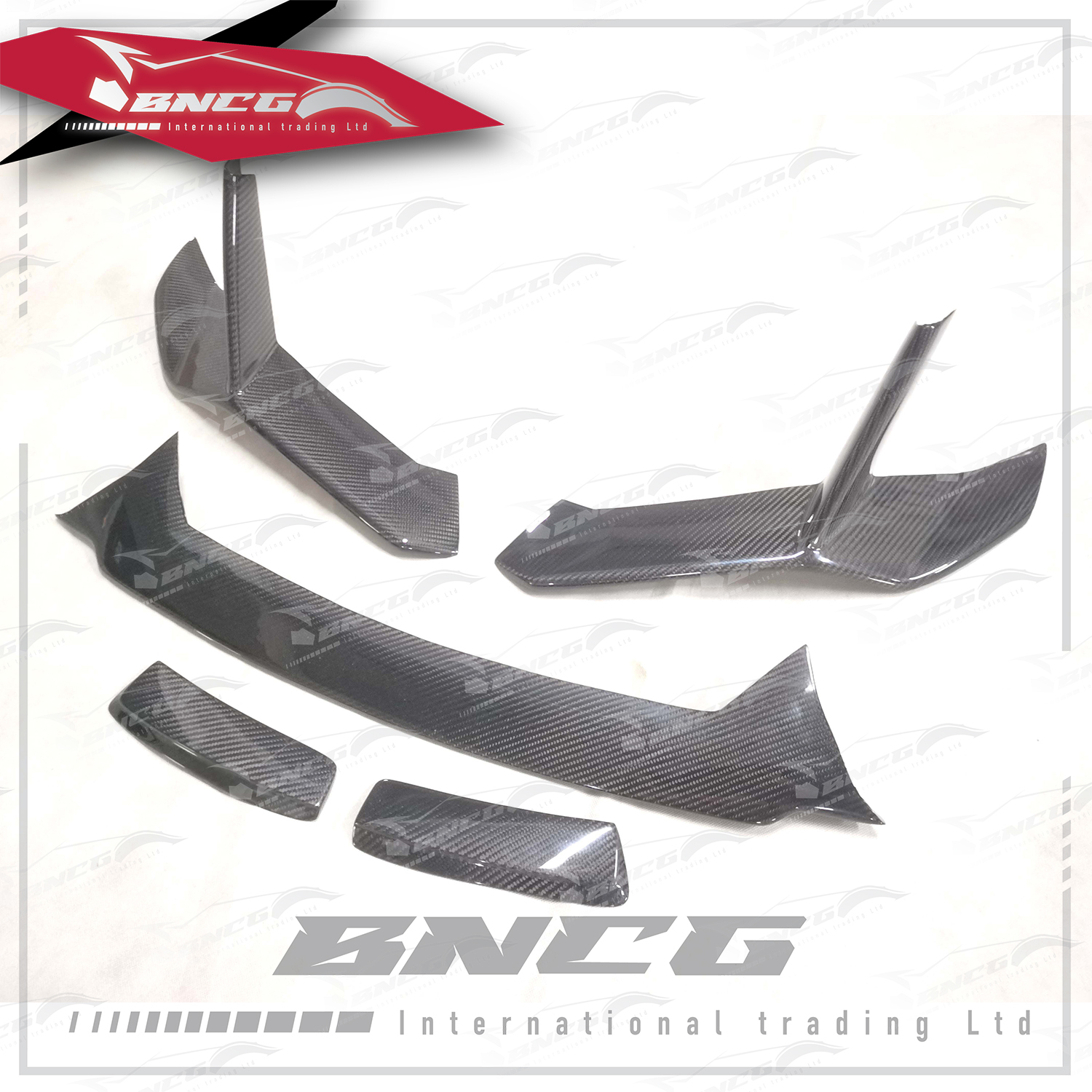 藍寶堅尼 Lamborghini Huracan EVO 改裝 卡夢 乾碳纖維 空力套件 NOVITEC款 前下巴 前導流