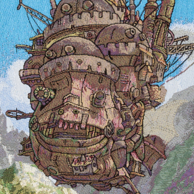 餐墊 霍爾的移動城堡 城堡和天空