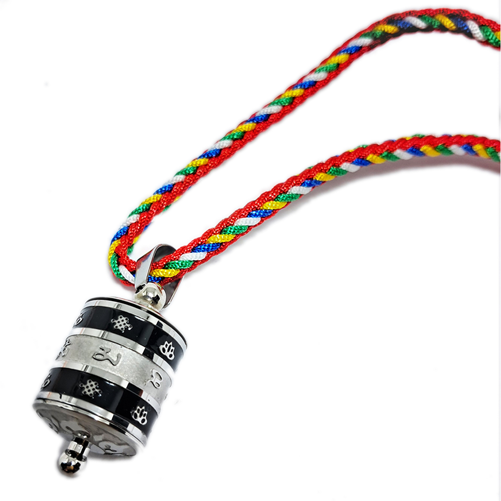 轉經筒嘎嗚{鋼}項鍊【十方】119151