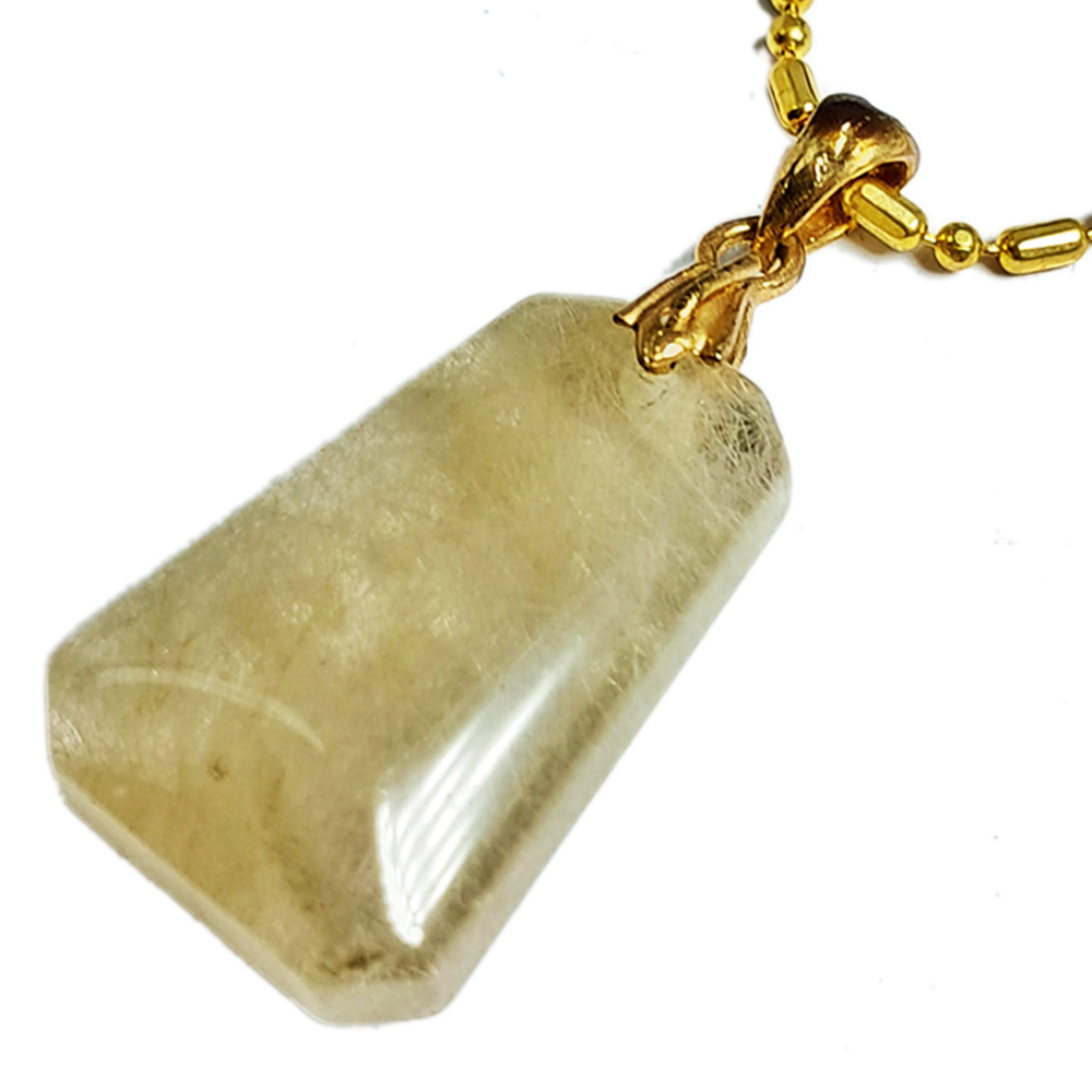 金絲髮晶項鍊【十方】119938