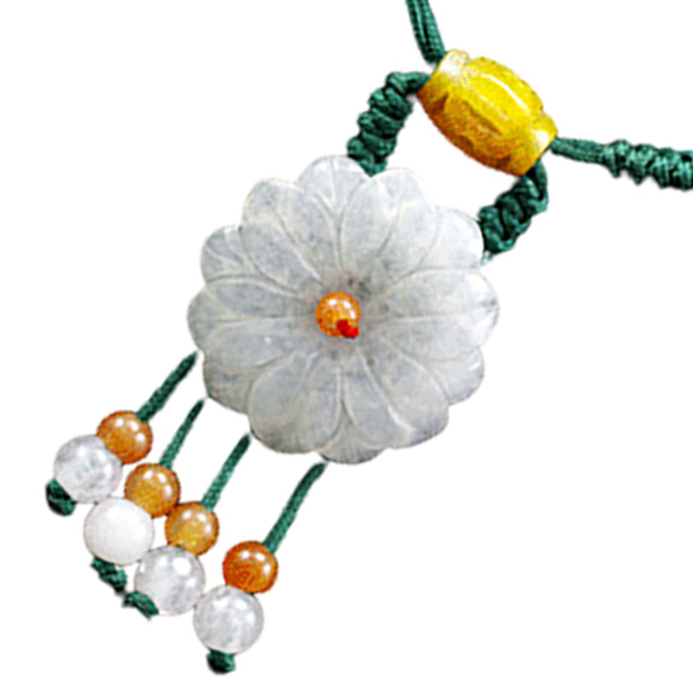 玉花{一路發}中國結項鍊【十方】120026