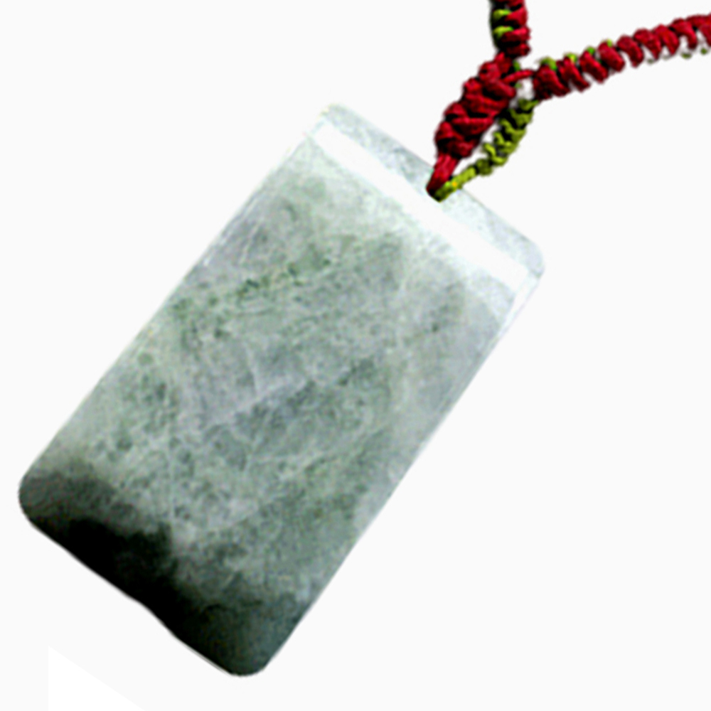 無事牌{花青}玉中國結項鍊【十方】120025