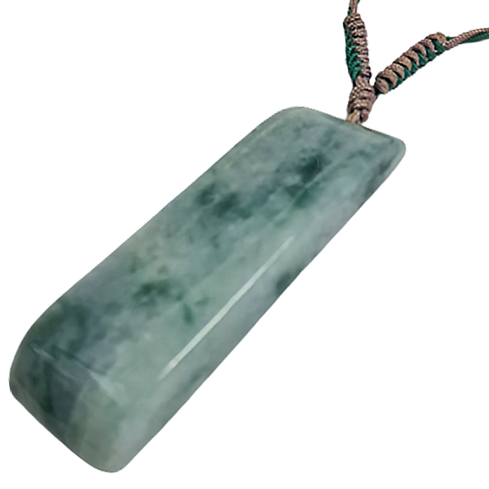 無事牌{花青}玉中國結項鍊【十方】120024