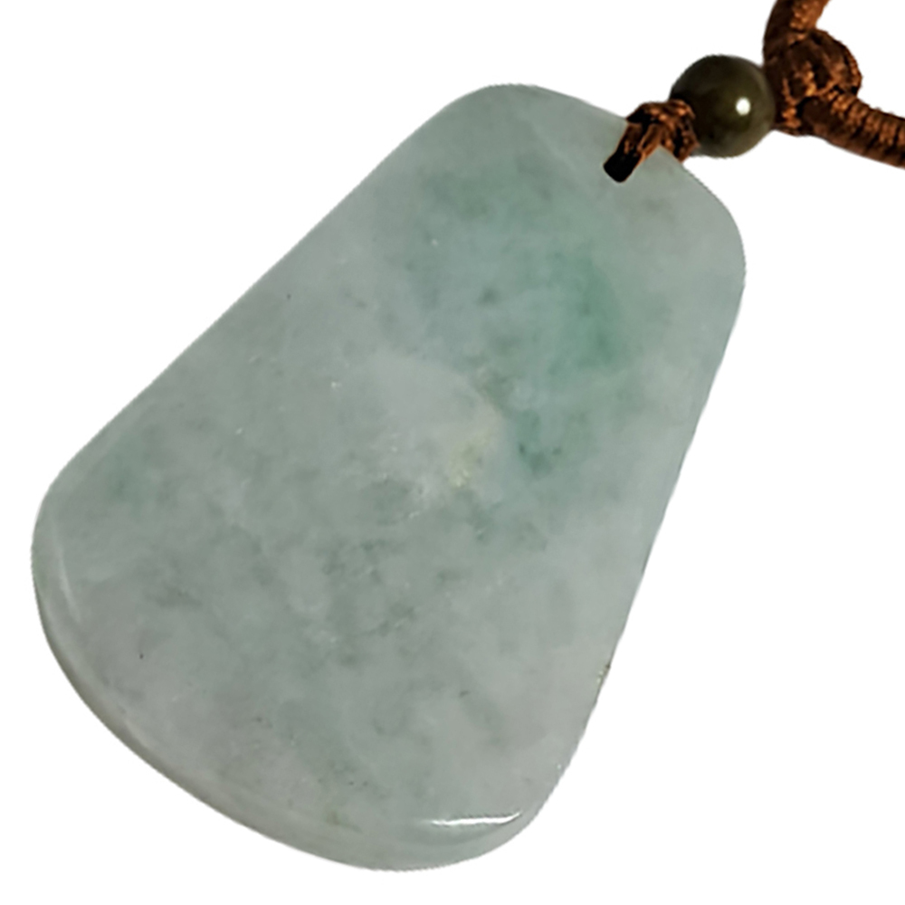 無事牌{湖青}玉中國結項鍊【十方】123539