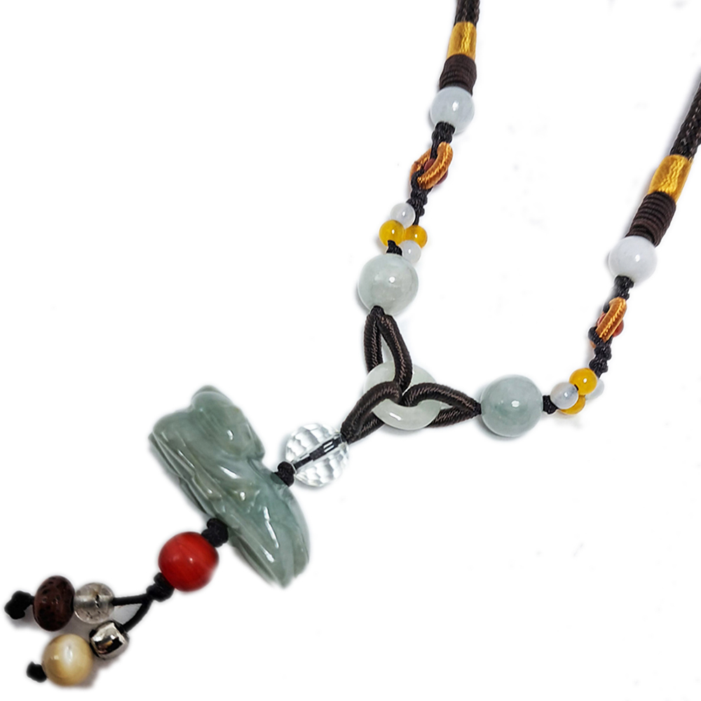 六合貴人生肖{牛鼠}玉牛項鍊【十方】123694