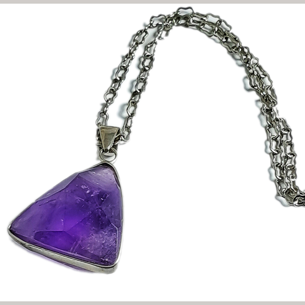 紫晶墜項鍊【十方】123128