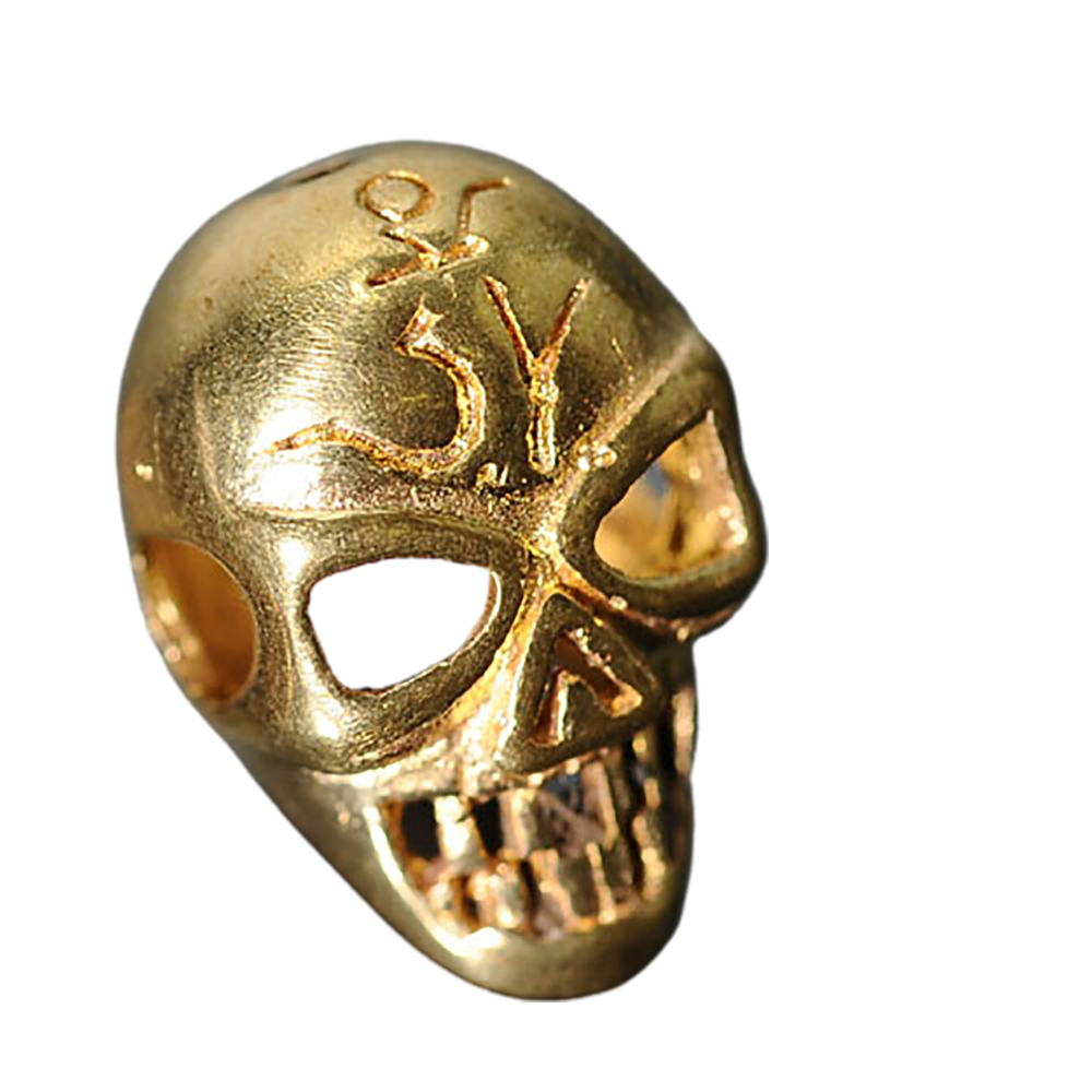 嗡(骷顱頭)銅配件1.8 公分【十方】129022