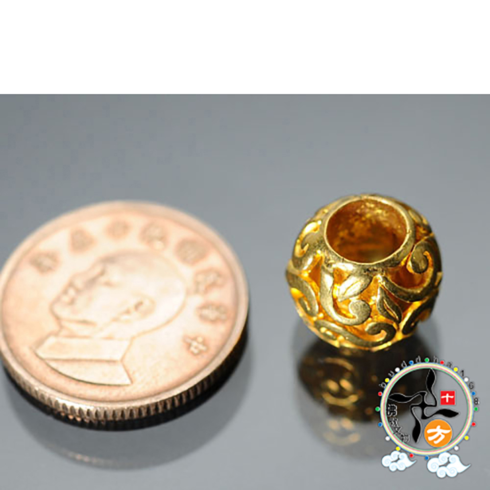 吉祥銅珠配件1公分【十方】129019